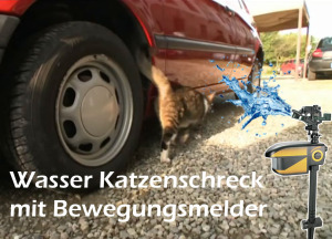 Auto Wasser Katzenschreck
